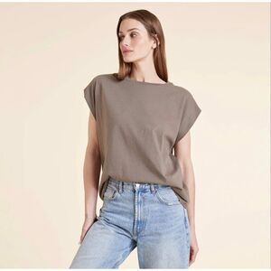 Nuuds Muscle Tee in Mocha